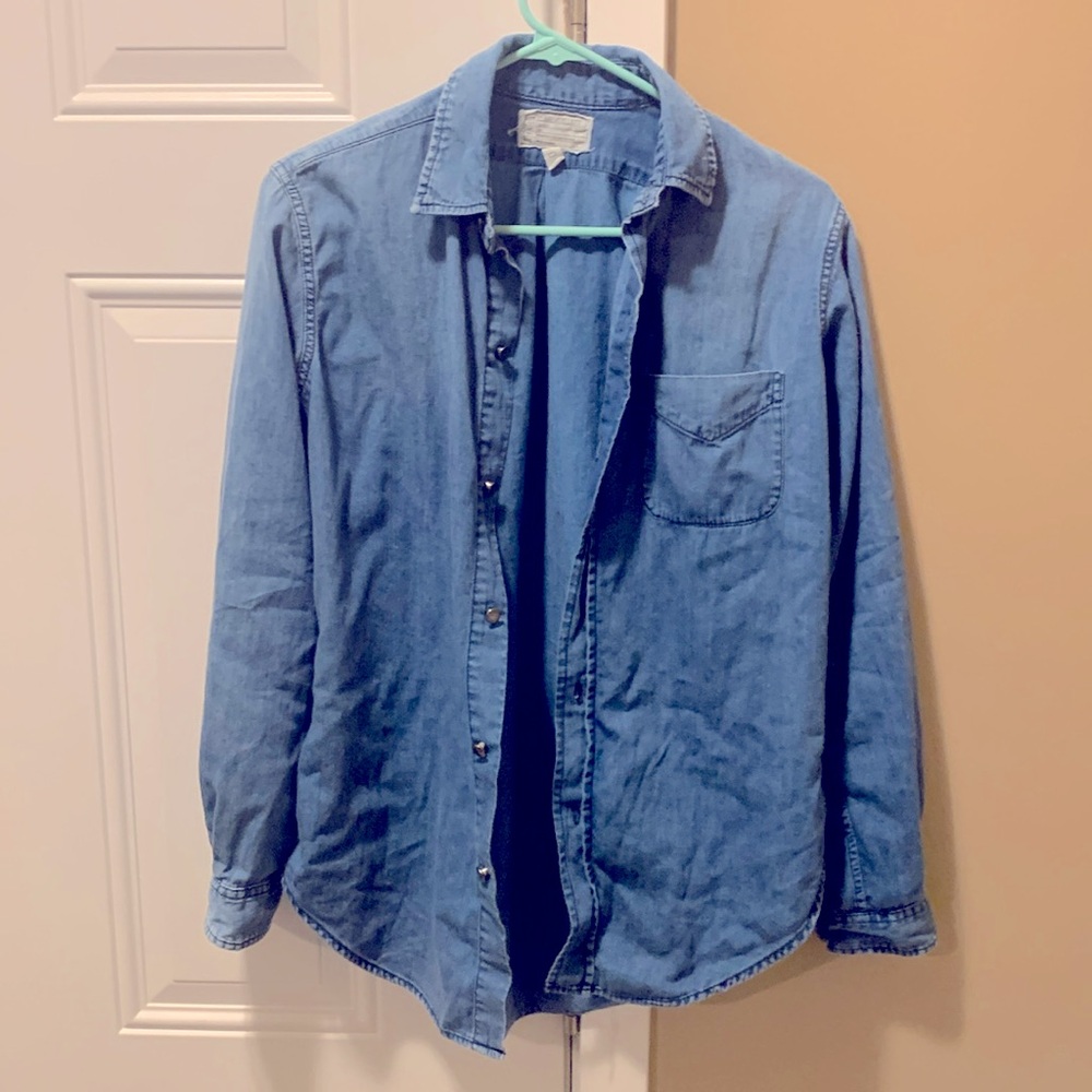 Current/Elliott The Prep School Shirt size 0